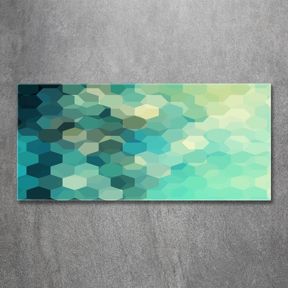 Glass wall art large Abstraction background