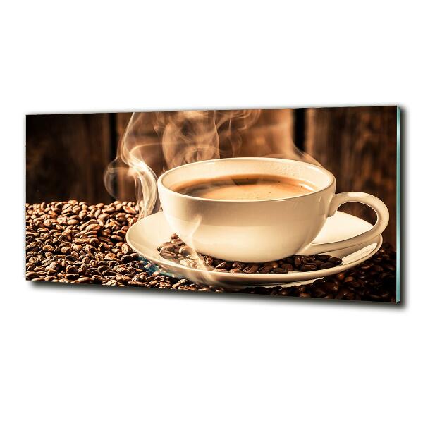 Photo printed on glass Aromatic coffee