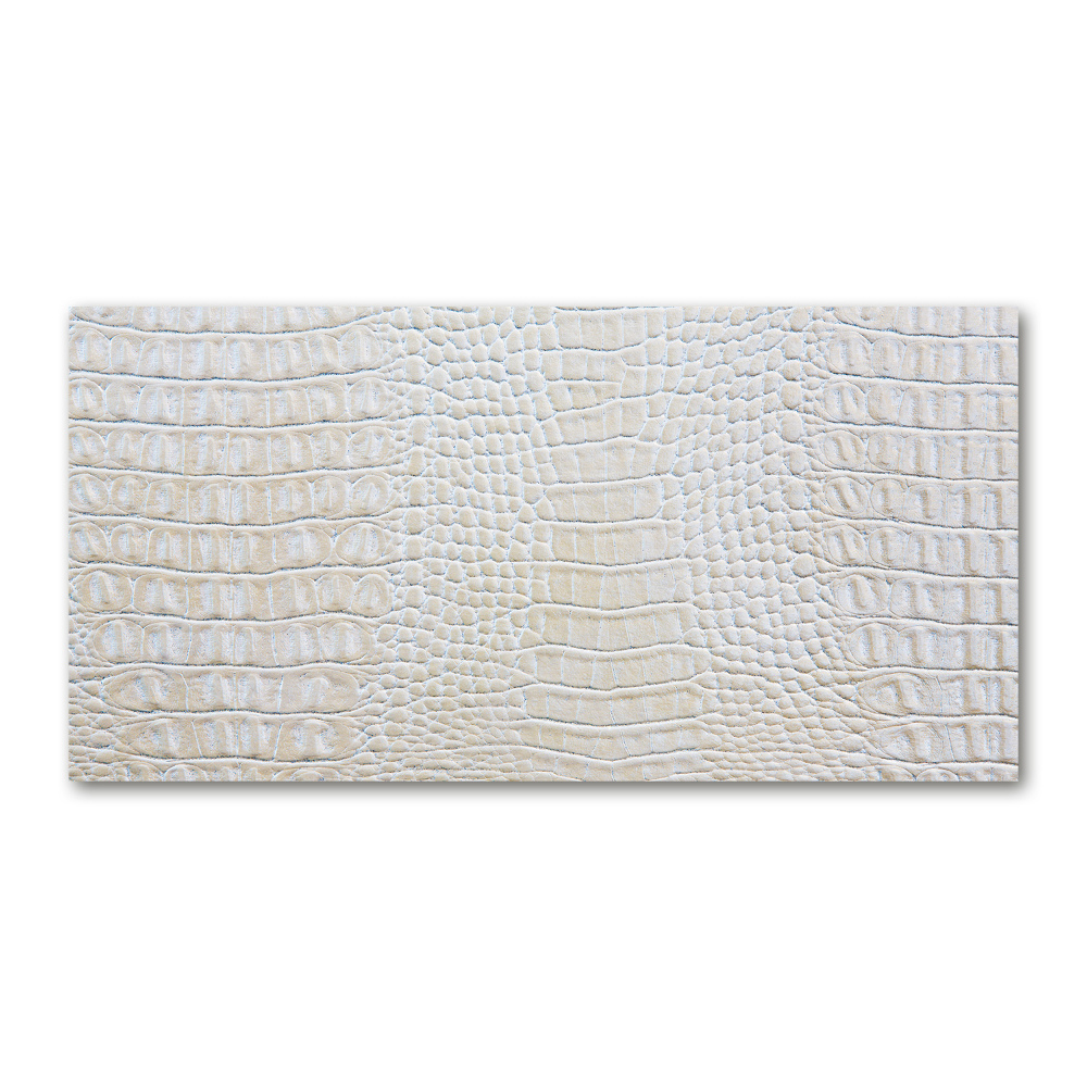 Glass picture print Crocodile skin