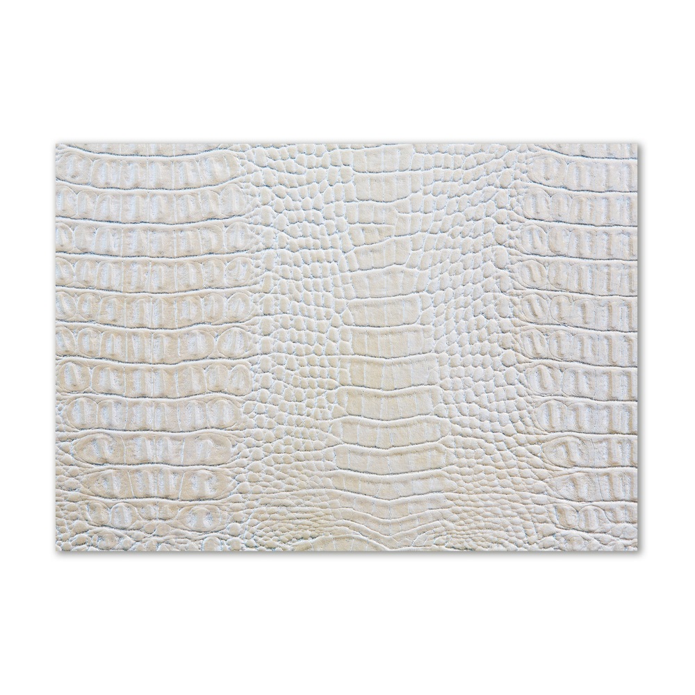 Glass picture print Crocodile skin