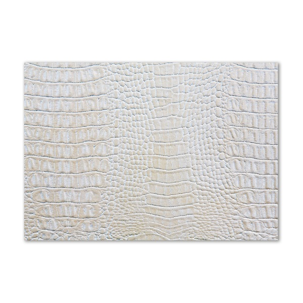 Glass picture print Crocodile skin