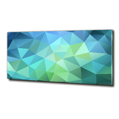 Wall art on glass Abstraction background