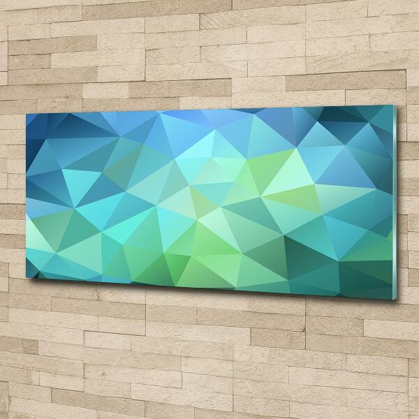 Wall art on glass Abstraction background