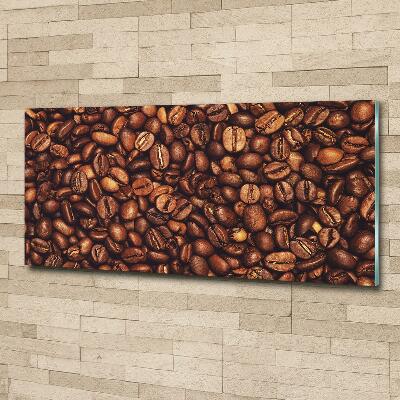 Photo printed on glass Coffee beans