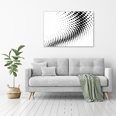 Glass art print Geometric background