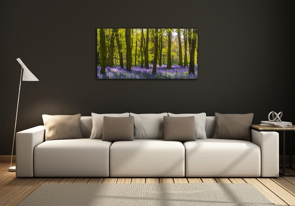 Wall art on glass Forest