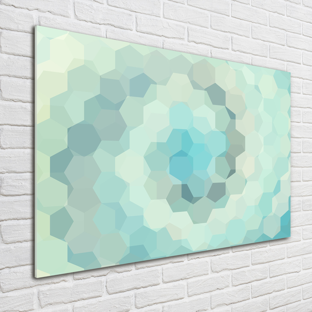 Glass art print Abstraction background