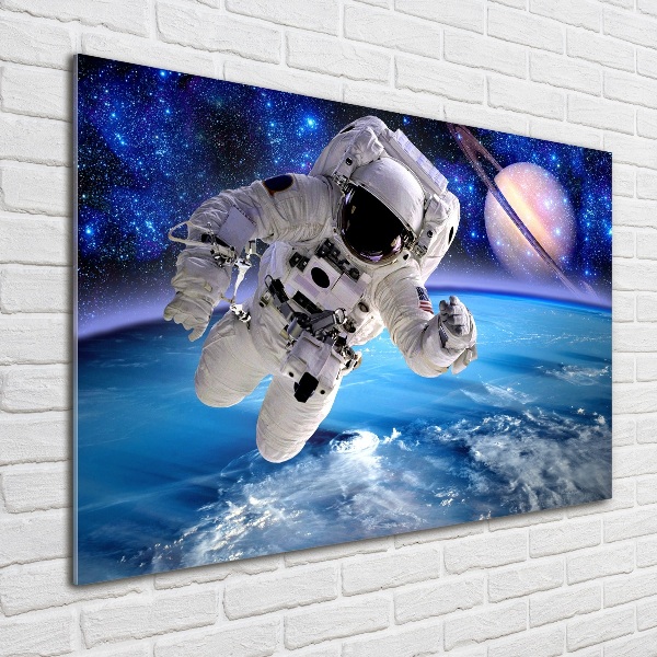 Photo printed on glass Astronaut