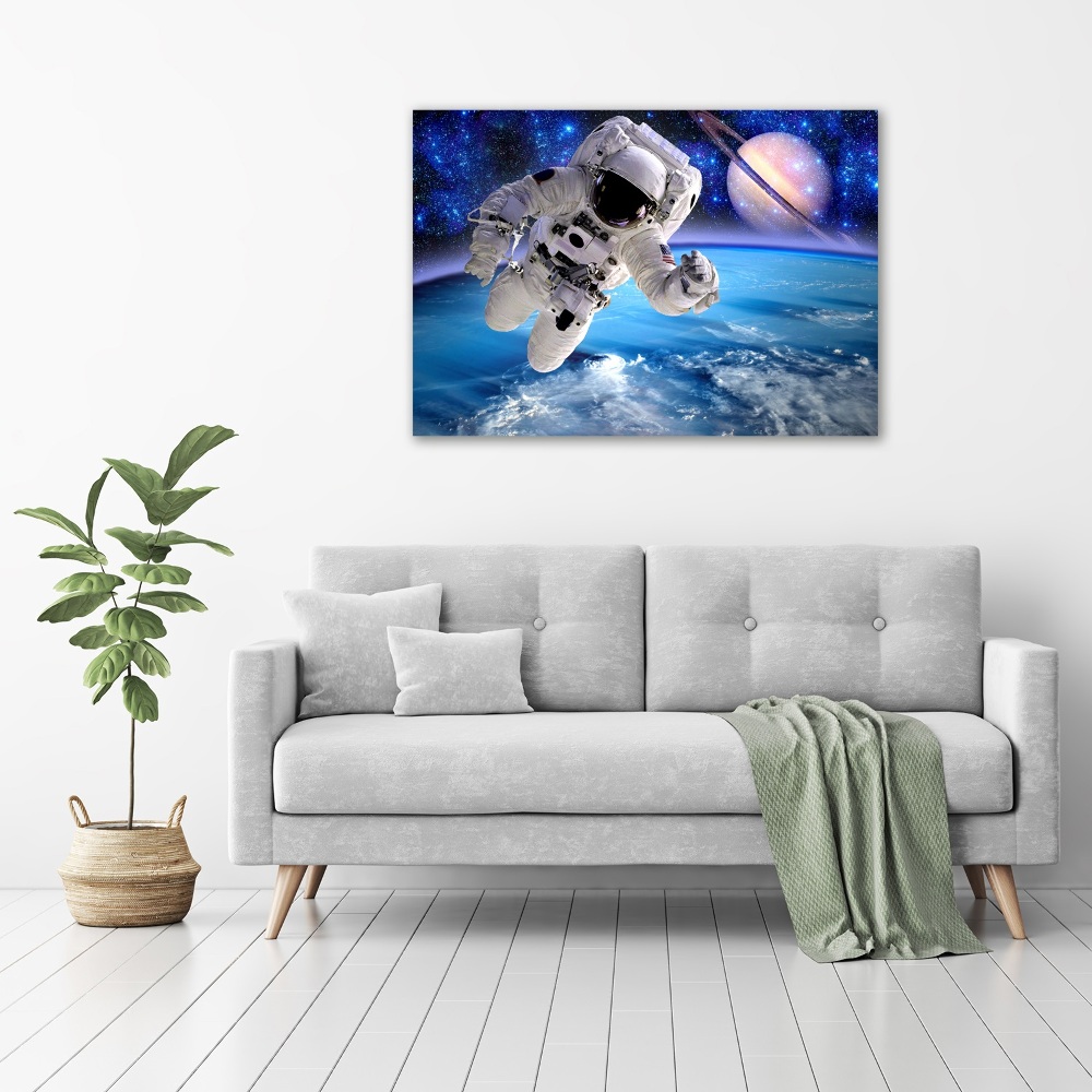 Photo printed on glass Astronaut