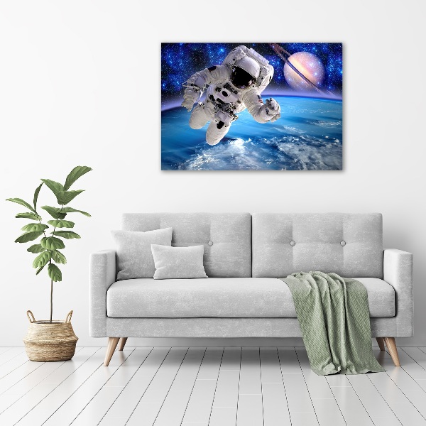 Photo printed on glass Astronaut