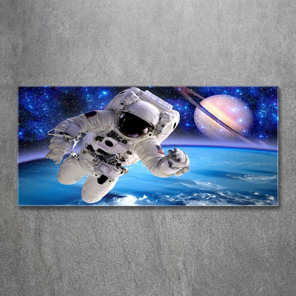 Photo printed on glass Astronaut