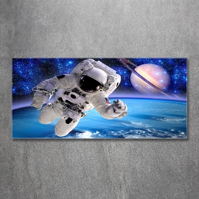 Photo printed on glass Astronaut