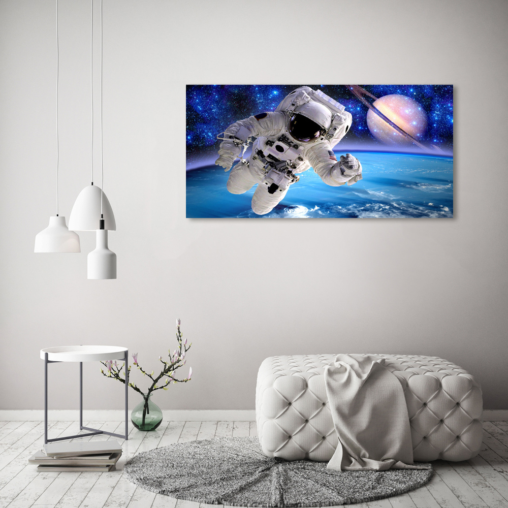 Photo printed on glass Astronaut