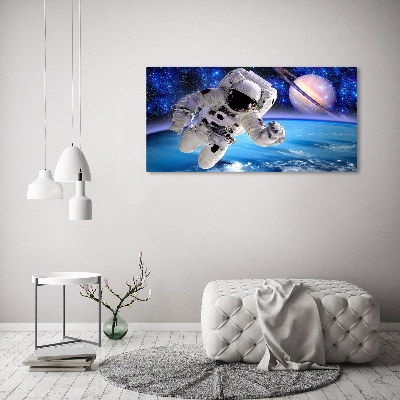 Photo printed on glass Astronaut