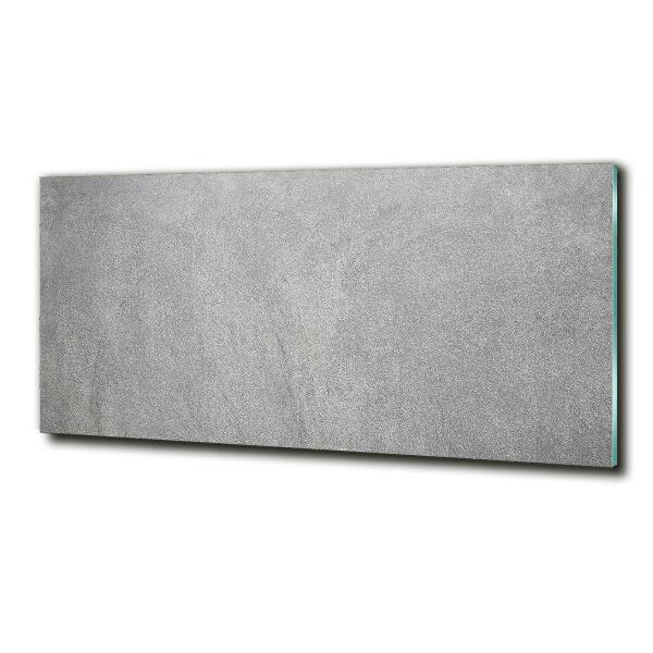 Glass art print Gray wall