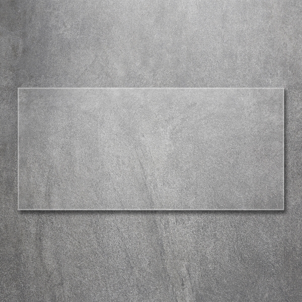 Glass art print Gray wall