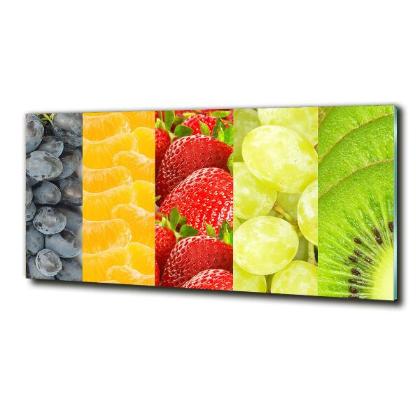 Glass picture print Colorful fruit