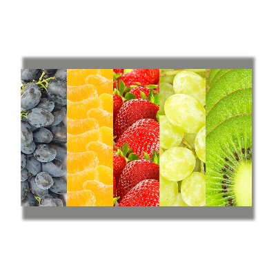 Glass picture print Colorful fruit