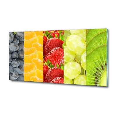 Glass picture print Colorful fruit