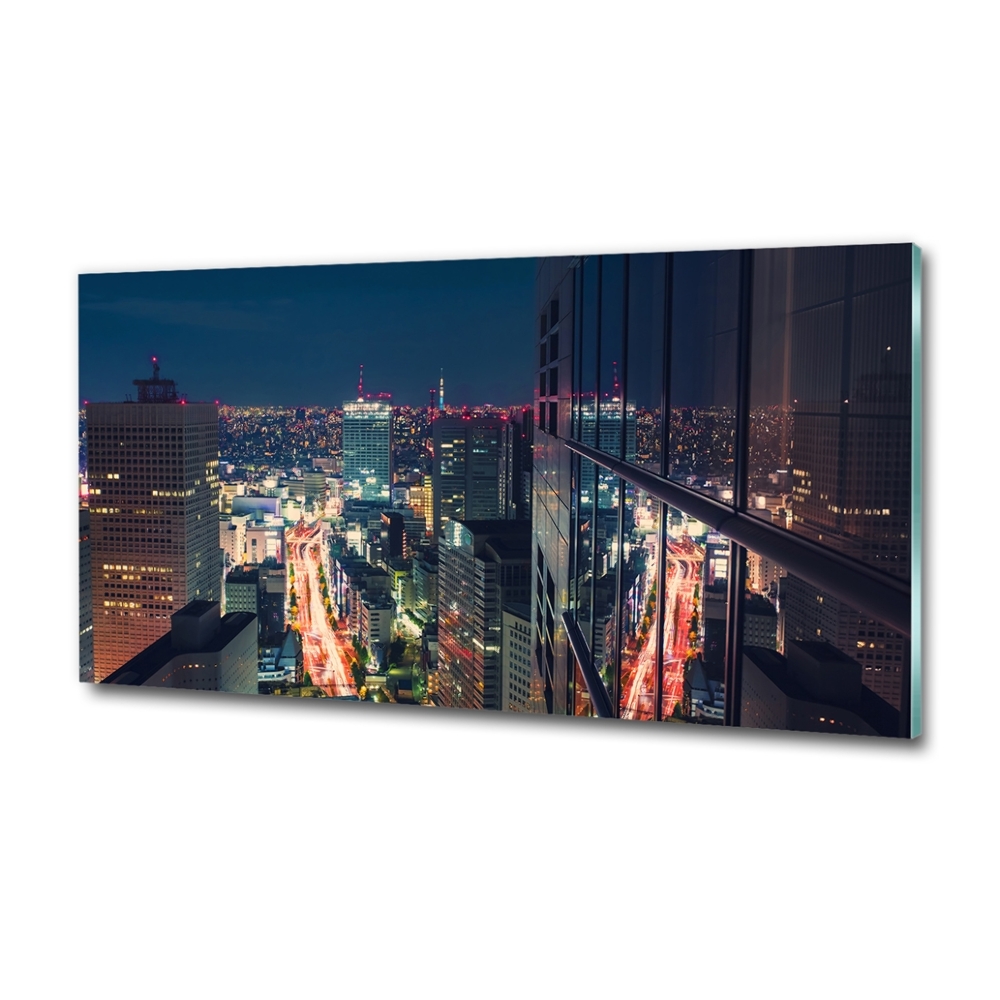 Photo printed on glass Tokyo japan