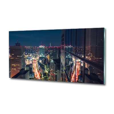 Photo printed on glass Tokyo japan