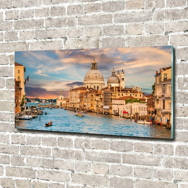 Photo printed on glass Venice italy