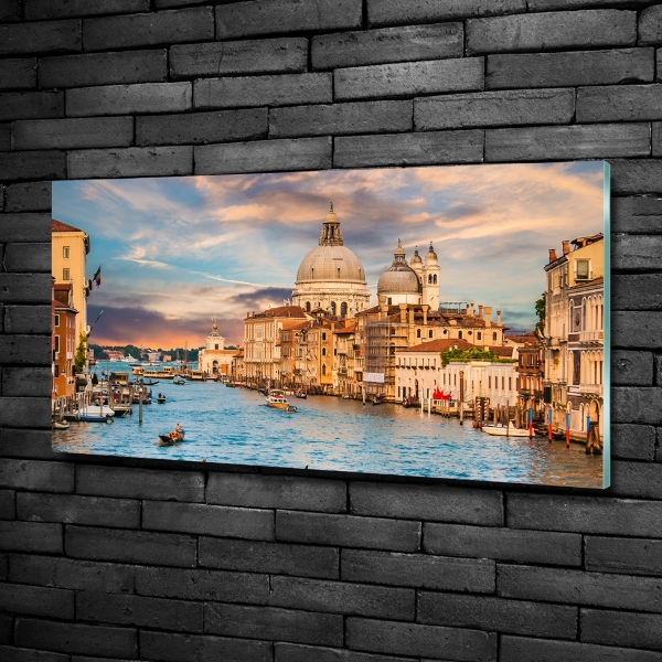 Photo printed on glass Venice italy