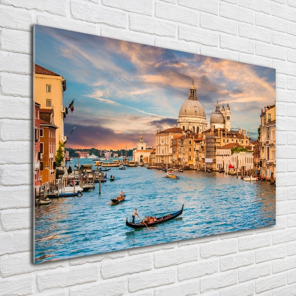 Photo printed on glass Venice italy