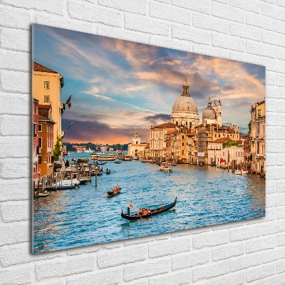 Photo printed on glass Venice italy