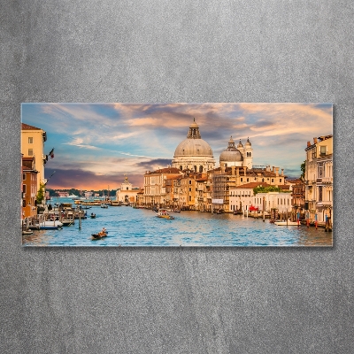 Photo printed on glass Venice italy