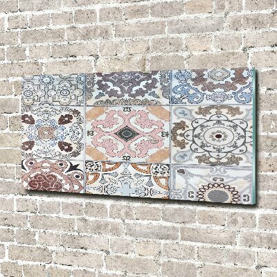 Glass art print Ceramic tiles