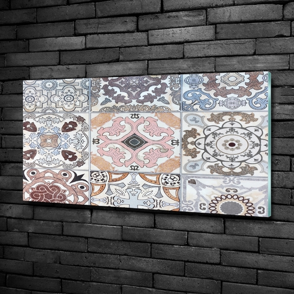 Glass art print Ceramic tiles