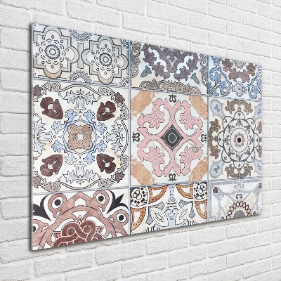 Glass art print Ceramic tiles