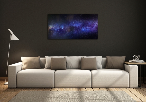 Glass art picture Milky way