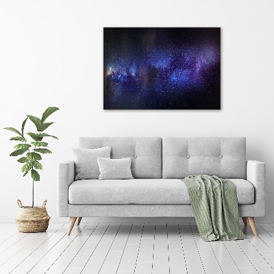 Glass art picture Milky way