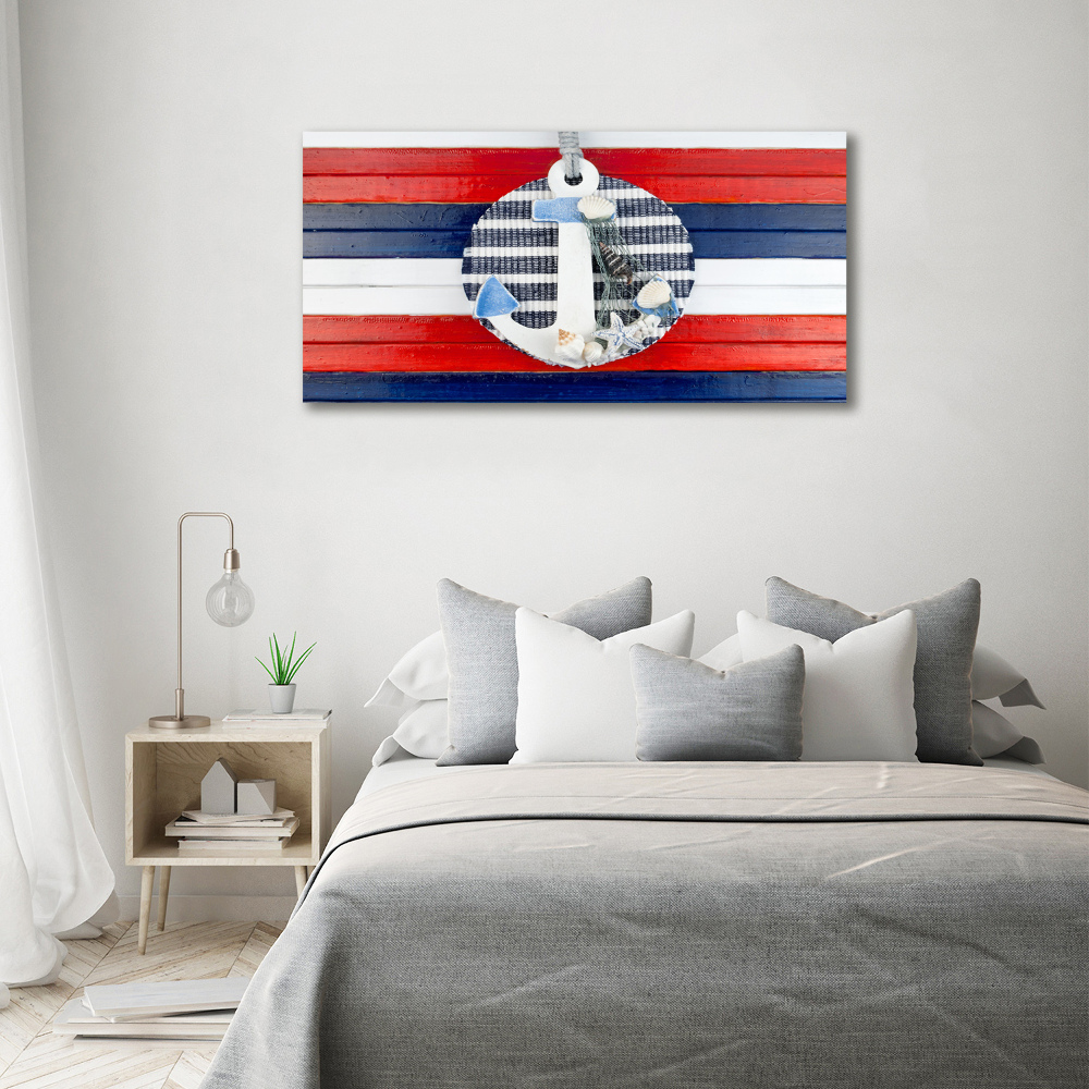 Wall art on glass Anchor