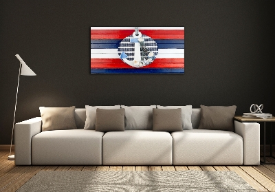 Wall art on glass Anchor