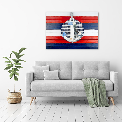 Wall art on glass Anchor