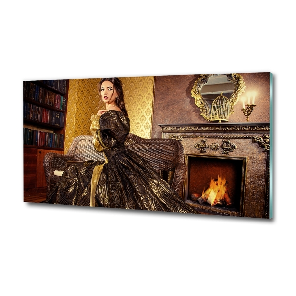 Glass picture wall art Aristocrat