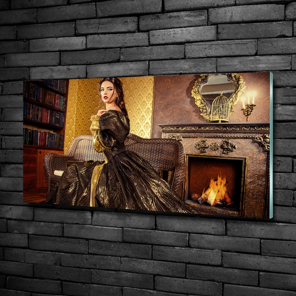 Glass picture wall art Aristocrat