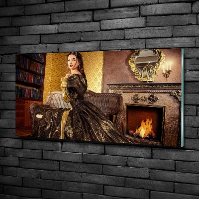 Glass picture wall art Aristocrat