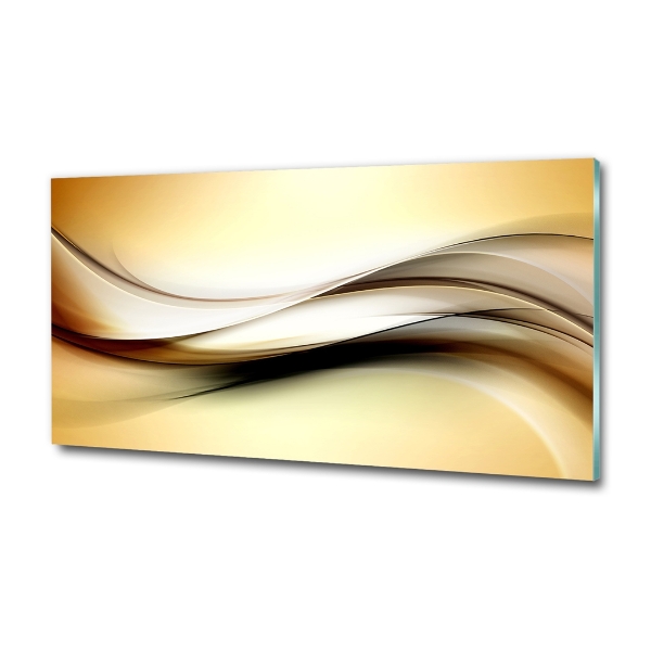 Glass wall art Abstract background