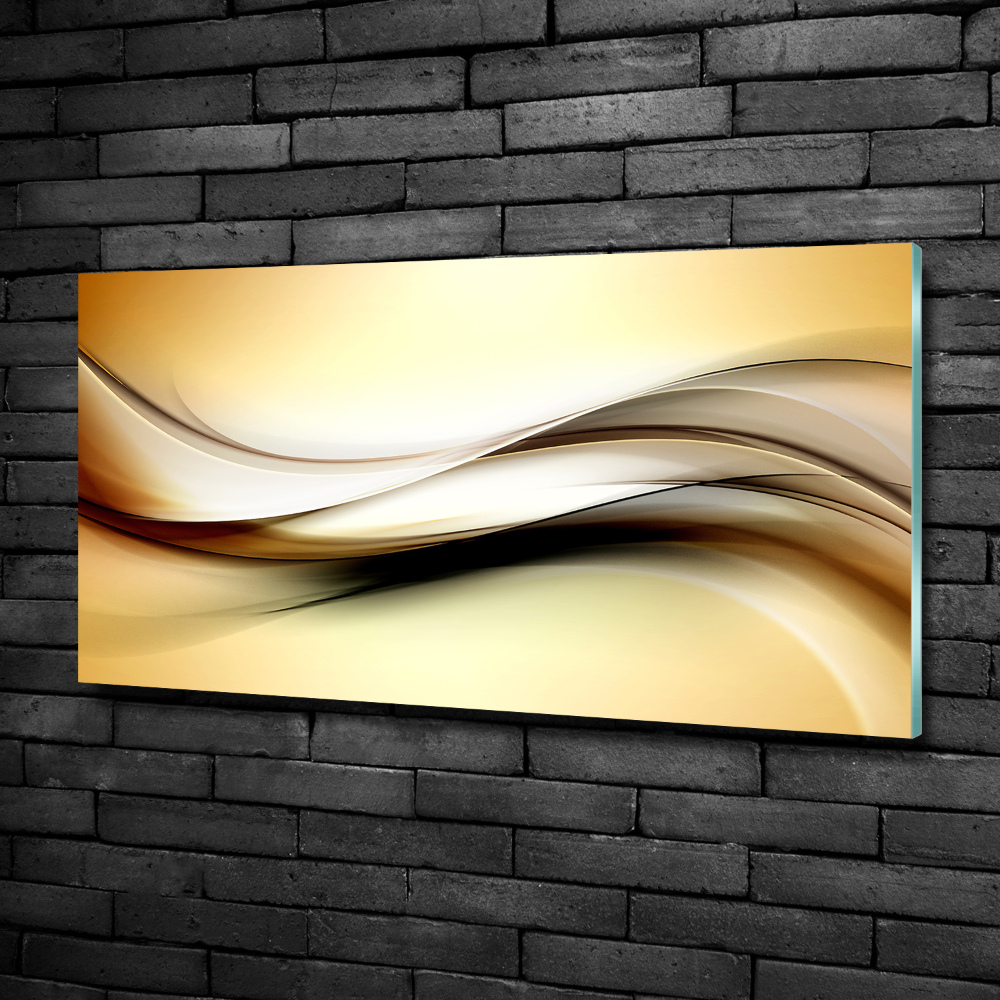 Glass wall art Abstract background