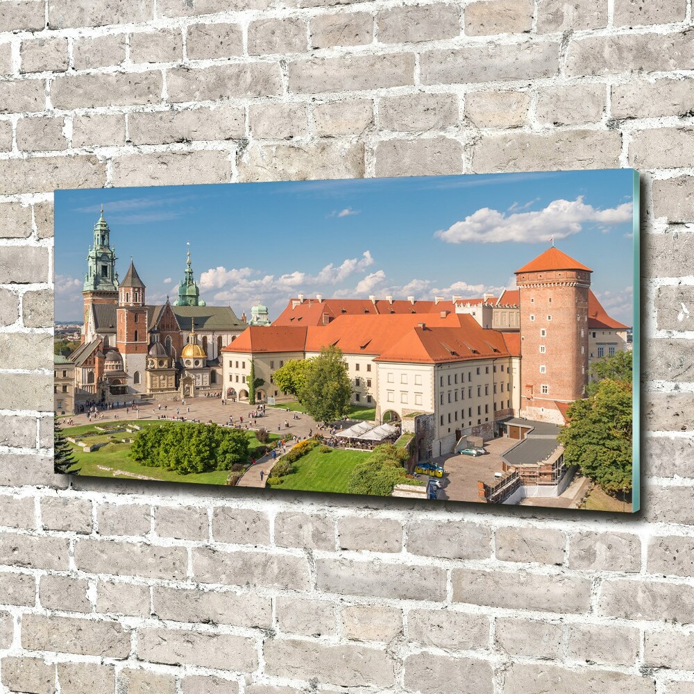 Glass picture wall art Cracow poland