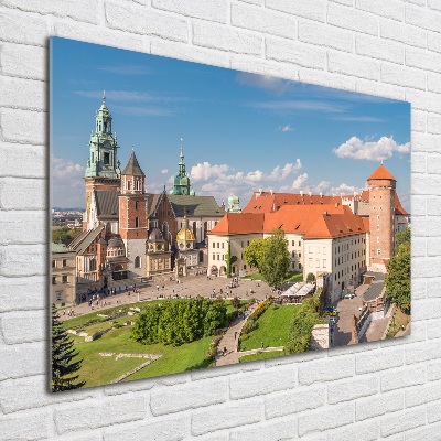 Glass picture wall art Cracow poland