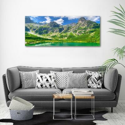 Photo printed on glass Lake in the mountains