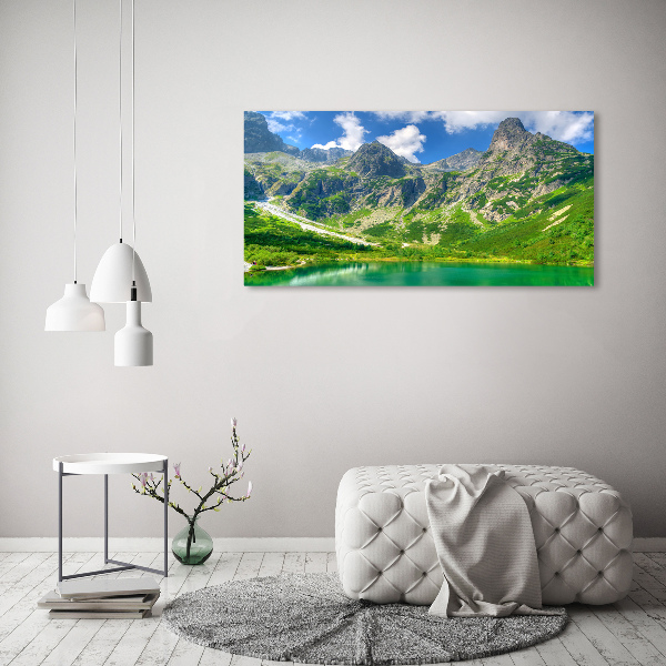 Photo printed on glass Lake in the mountains