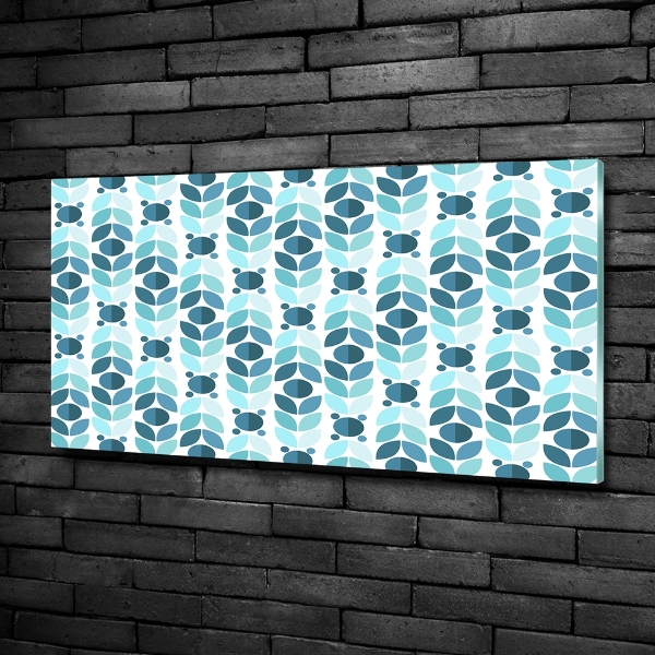 Wall art on glass Geometric background