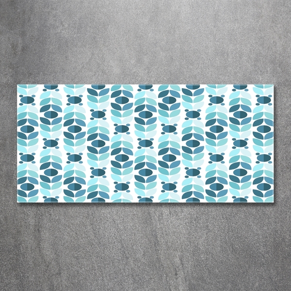 Wall art on glass Geometric background