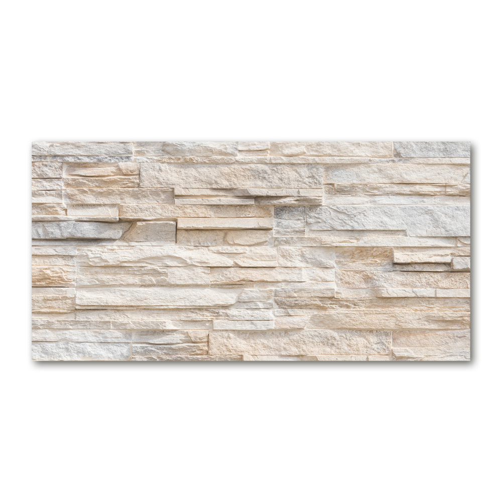 Glass wall art Brick wall